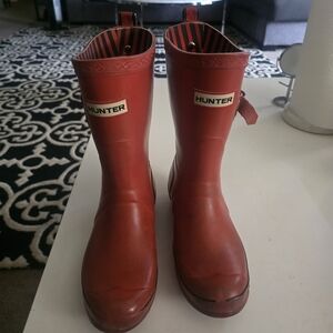 Hunter Classic Red Waterproof Boots